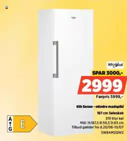 Power Whirlpool 6th Sense - mindre madspild tilbud