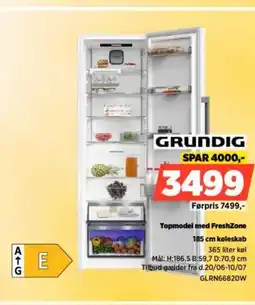 Power GRUNDIG Topmodel med FreshZone tilbud