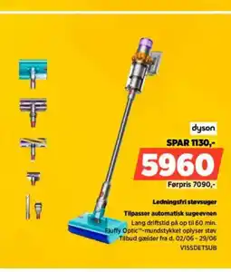 Power dyson Ledningsfri støvsuger tilbud
