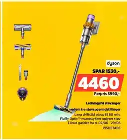 Power Dyson ledningsfri støvsuger tilbud