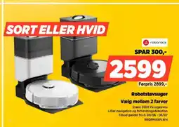 Power Robotstøvsuger Vælg mellem 2 farver tilbud