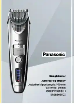 Power Panasonic Skægtrimmer Justerbar og effektiv tilbud