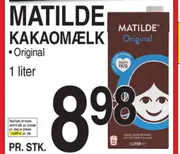 ABC Lavpris MATILDE KAKAOMÆLK tilbud