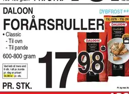 ABC Lavpris DALOON FORÅRSRULLER tilbud