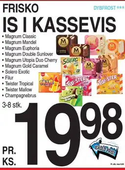 ABC Lavpris FRISKO DYBFROST *** tilbud