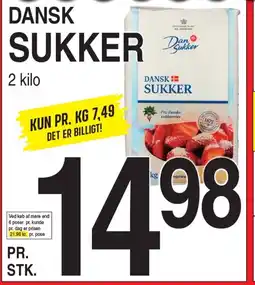 ABC Lavpris DANSK SUKKER tilbud