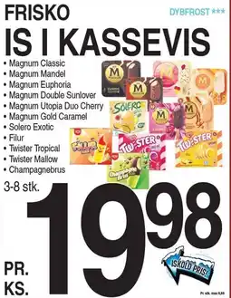 ABC Lavpris FRISKO IS I KASSEVIS tilbud