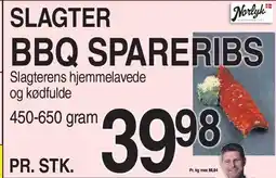 ABC Lavpris SLAGTER BBQ SPARERIBS tilbud
