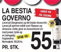 ABC Lavpris LA BESTIA GOVERNO tilbud