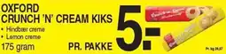 ABC Lavpris OXFORD CRUNCH 'N' CREAM KIKS tilbud