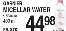ABC Lavpris GARNIER MICELLAR WATER tilbud