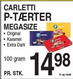 ABC Lavpris CARLETTI P-TÆRTER MEGASIZE tilbud