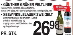 ABC Lavpris GÜNTHER GRÜNER VELTINER ELLER SEEWINKELBLAUER ZWEIGELT tilbud