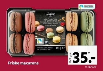 Friske macarons