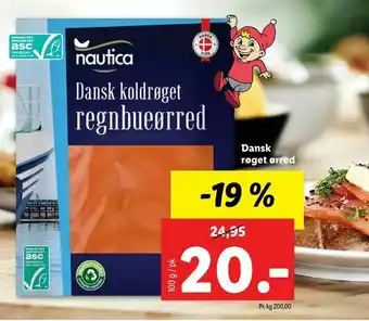Let-Køb Dansk røget ørred tilbud