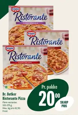 Min Købmand Dr. Oetker Ristorante Pizza tilbud