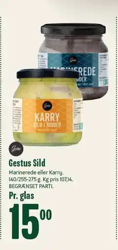 Min Købmand Gestus Sild tilbud