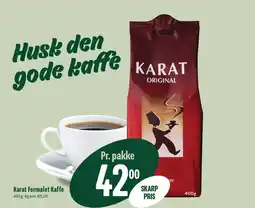 Min Købmand Karat Formalet Kaffe tilbud