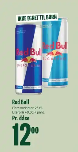 Min Købmand Red Bull tilbud