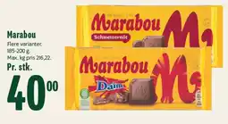 Min Købmand Marabou tilbud