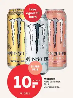SPAR MONSTER tilbud