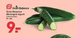SPAR Grøn Balance Økologisk Agurk tilbud