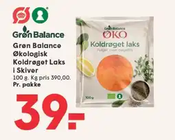 SPAR Grøn Balance Økologisk Koldrøget Laks i Skiver tilbud
