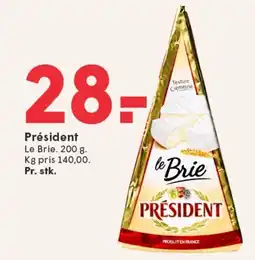 SPAR PRÉSIDENT tilbud