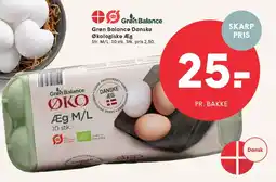 SPAR Grøn Balance Danske Økologiske Æg tilbud