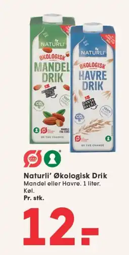 SPAR Naturli' Økologisk Drik tilbud