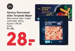 SPAR Gestus Vannamei eller Torpedo Rejer tilbud