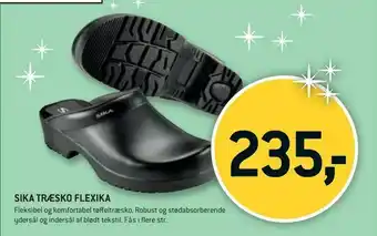 XL-BYG Sika træsko flexika tilbud