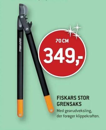 XL-BYG Fiskars stor grensaks tilbud