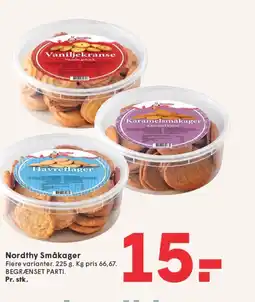 SPAR Nordthy Småkager tilbud