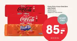 SPAR Coca-Cola, Coca-Cola Zero eller Fanta tilbud