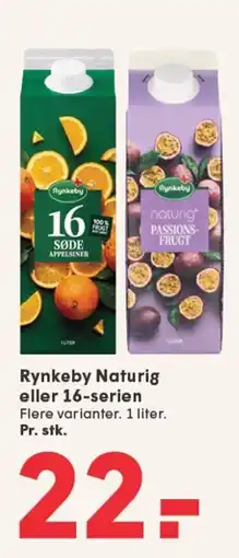 SPAR Rynkeby Naturig eller 16-serien tilbud