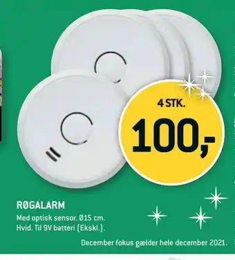 XL-BYG Røgalarm tilbud