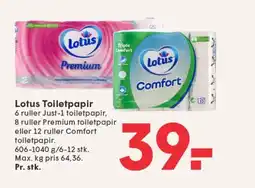 SPAR Lotus Toiletpapir tilbud