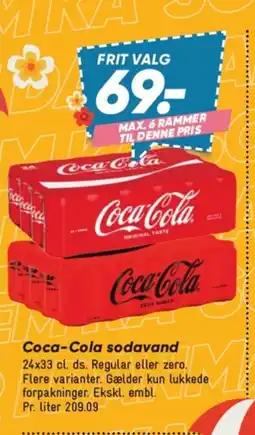 Bilka Coca-Cola sodavand tilbud