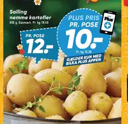 Bilka Salling nemme kartofler tilbud