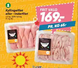 Bilka Kyllingefilet eller -inderfilet tilbud