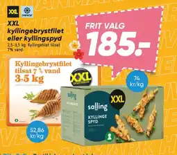 Bilka XXL Kyllingebrystfilet eller kyllings pyd tilbud