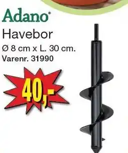 Harald Nyborg Adano Havebor tilbud