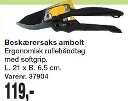 Harald Nyborg Beskærersaks ambolt tilbud