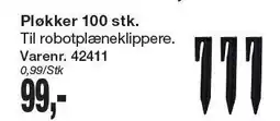 Harald Nyborg Pløkker 100 stk tilbud