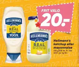 Bilka HELLMANN'S ketchup eller mayonnaise tilbud