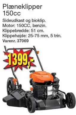 Harald Nyborg Plæneklipper 150cc tilbud