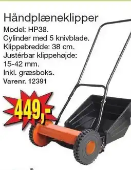 Harald Nyborg Håndplæneklipper tilbud