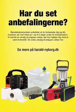 Harald Nyborg Har du set anbefalingerne? tilbud