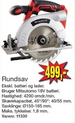Harald Nyborg Rundsav tilbud